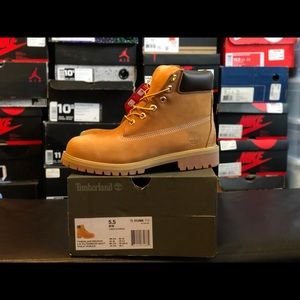 Timberland Premium 6 inch Wheat Boot